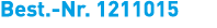 Best. Nr. 1211015