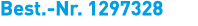 Best. Nr. 1297328