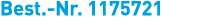 Best. Nr. 1175721