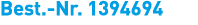 Best. Nr. 1394694