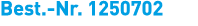Best. Nr. 1250702
