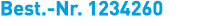 Best. Nr. 1234260