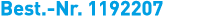 Best. Nr. 1192207