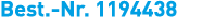 Best. Nr. 1194438