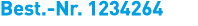Best. Nr. 1234264