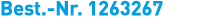 Best. Nr. 1263267