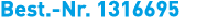 Best. Nr. 1316695