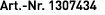 Art. Nr. 1307434