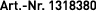 Art. Nr. 1318380