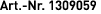 Art. Nr. 1309059