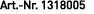 Art. Nr. 1318005