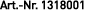 Art. Nr. 1318001