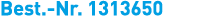 Best. Nr. 1313650
