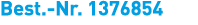 Best. Nr. 1376854