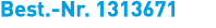 Best. Nr. 1313671