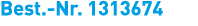 Best. Nr. 1313674