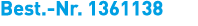 Best. Nr. 1361138