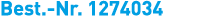 Best. Nr. 1274034