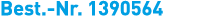 Best. Nr. 1390564