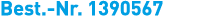Best. Nr. 1390567