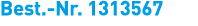 Best. Nr. 1313567