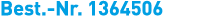 Best. Nr. 1364506
