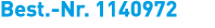 Best. Nr. 1140972