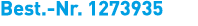 Best. Nr. 1273935
