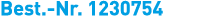 Best. Nr. 1230754