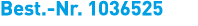 Best. Nr. 1036525