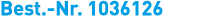 Best. Nr. 1036126