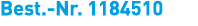 Best. Nr. 1184510