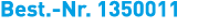 Best. Nr. 1350011