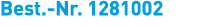 Best. Nr. 1281002