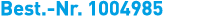 Best. Nr. 1004985