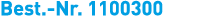 Best. Nr. 1100300