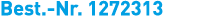 Best. Nr. 1272313