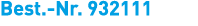 Best. Nr. 932111