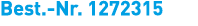 Best. Nr. 1272315