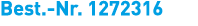 Best. Nr. 1272316