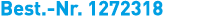 Best. Nr. 1272318