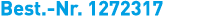 Best. Nr. 1272317