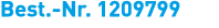 Best. Nr. 1209799