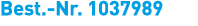 Best. Nr. 1037989