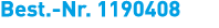 Best. Nr. 1190408