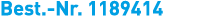 Best. Nr. 1189414