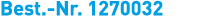 Best. Nr. 1270032