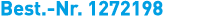 Best. Nr. 1272198