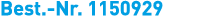 Best. Nr. 1150929