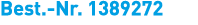 Best. Nr. 1389272